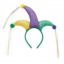 Mardi Gras Jester Headband