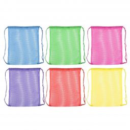 Neon Net Backpacks - 12 Count