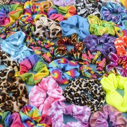 Hair Scrunchies - 48 Count