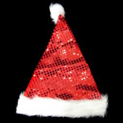 Sequin Santa Hat