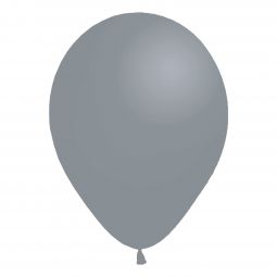 Deluxe Solid Color Metaltone Balloons - 11 Inch - 144 Count - Silver