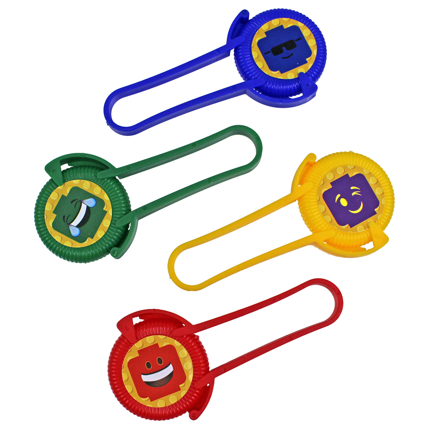 Block Mania Disc Launchers 12 Count Rebecca's Toys & Prizes