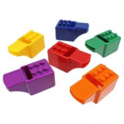 Block Mania Whistles - 12 Count