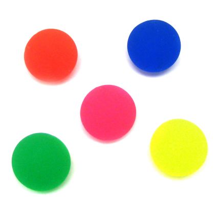 250-25mm Star Design Bouncy Balls Premium Bouncing Balls 1" 