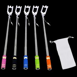 Foldable Mini Selfie Stick - Assorted Colors