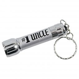 #1 Uncle Flashlight Keychain