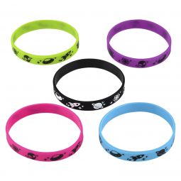 Alien Rubber Bracelets - 24 Count