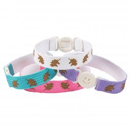 Unicorn Cloth Bracelets - 12 Count