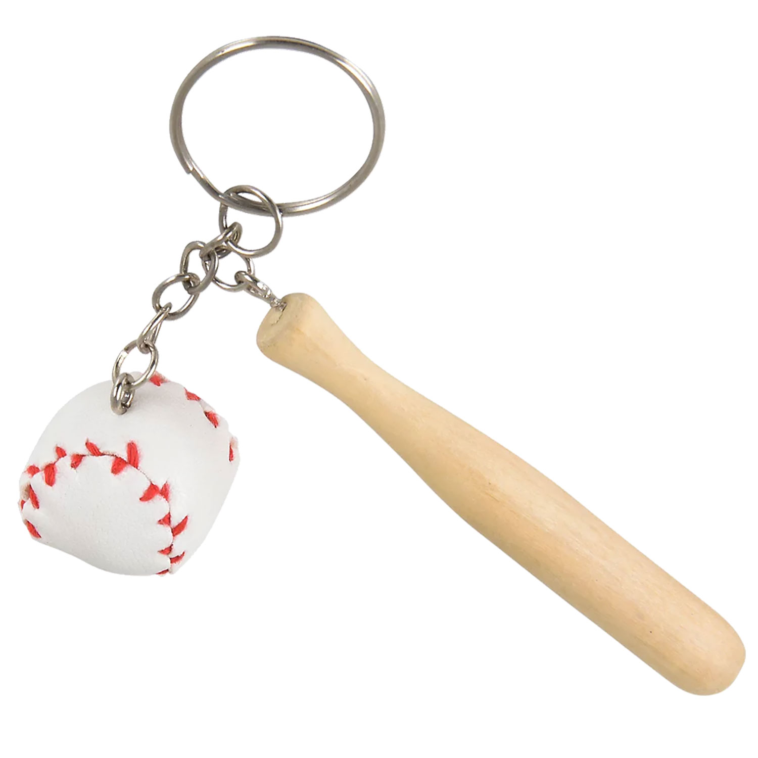 MLB Baseball Bat Keychains 6ct