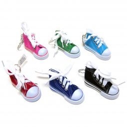 High Top Sneaker Keychains - 12 Count
