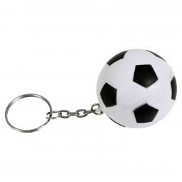 Foam Soccer Keychain- - 12 Count