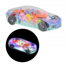 Light-up Transparent Car - 8 Inch