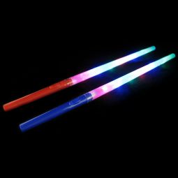 Light Up Glitter Rainbow Wand - Assorted Colors