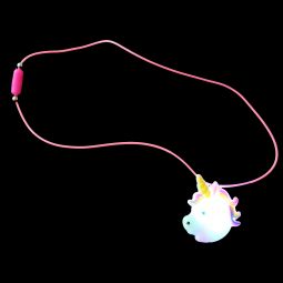 Flashing Unicorn Necklace - 3 Function