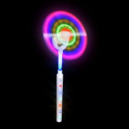 Light Up Spinning Swivel Wand - 15 Inch