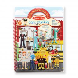 Puffy Sticker Activity Book - Cool Careers
