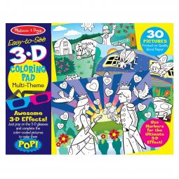3d Coloring Book - Girl