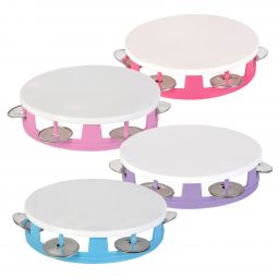 Tambourines - 5 1/2 Inch - 12 Count