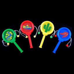 Fiesta Drum Noisemakers - 12 Count