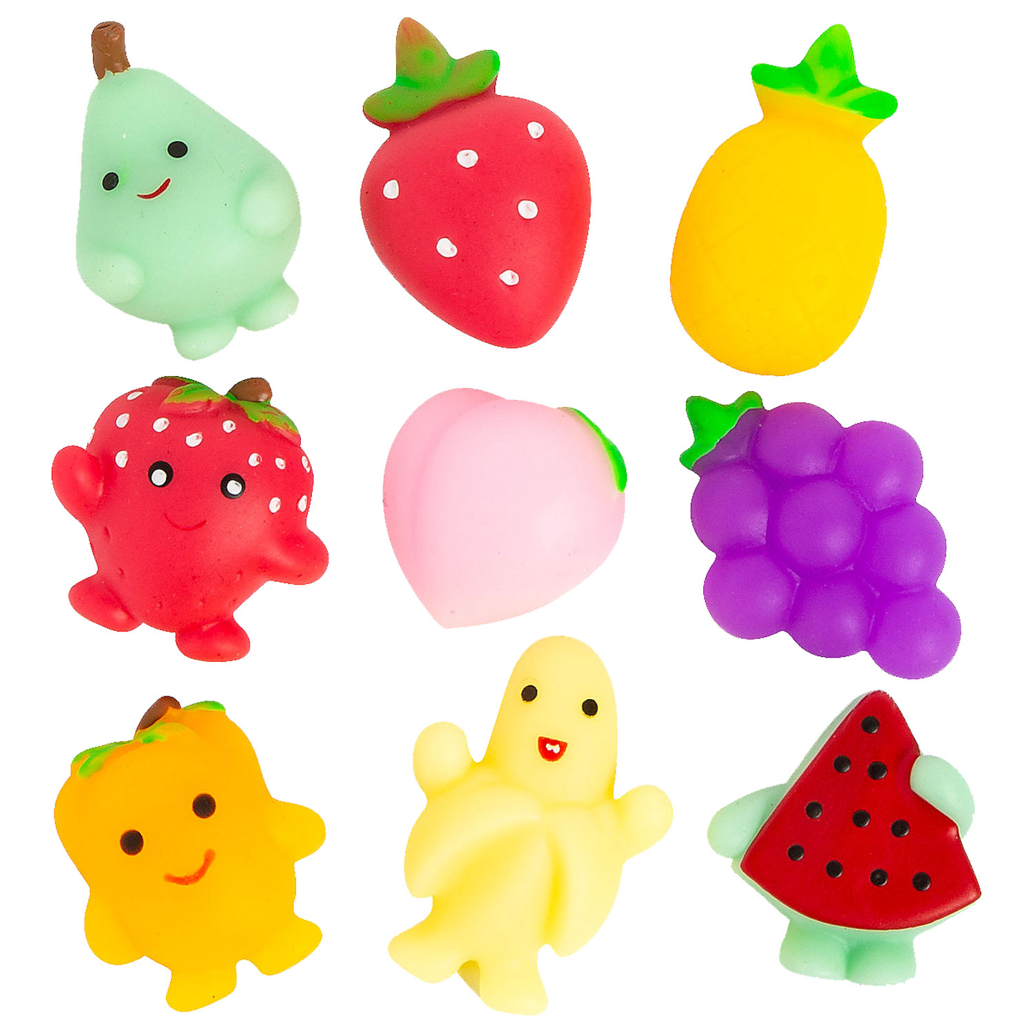 Mochi Fruit Strawberry Orange Melon Packaged Individually 120 GR 