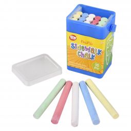 Mini Sidewalk Chalk Set - 20 Piece