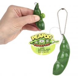 Peapod Fidget Clip-on - 24 Count