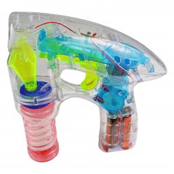 Electronic LED Bubble Gun - 7 Inch