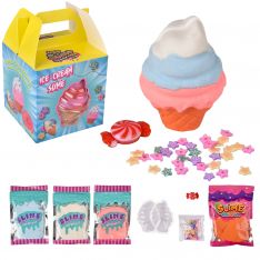 Ice Cream Clay Slime Kit