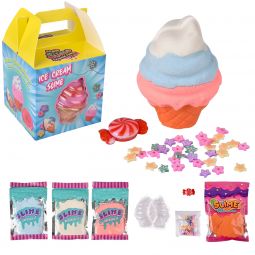 Ice Cream Clay Slime Kit