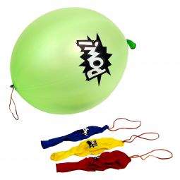 Superhero Punching Balls - 12 Count