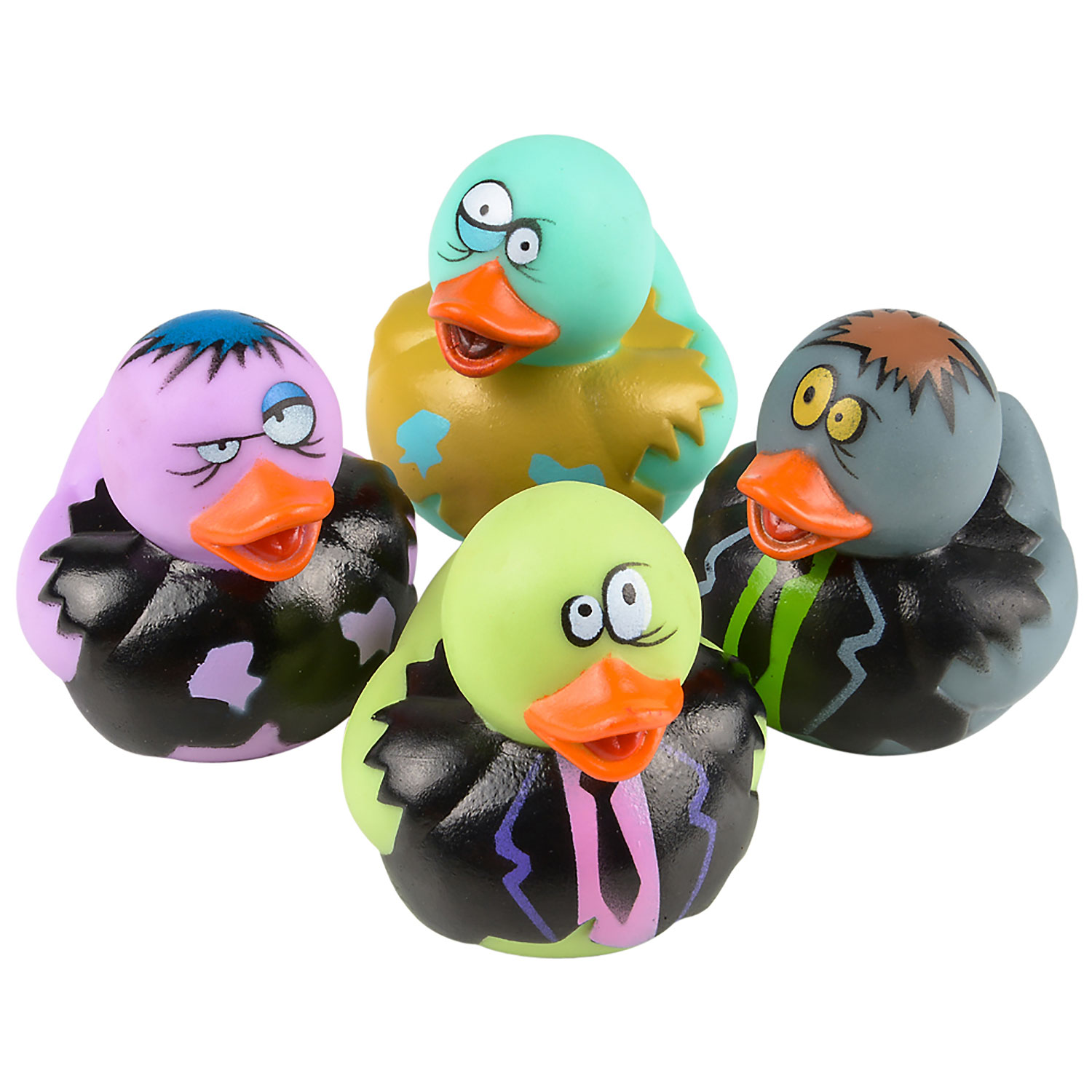 Zombie Rubber Ducks 2 1/2 Inch 12 Count Rebecca's Toys & Prizes