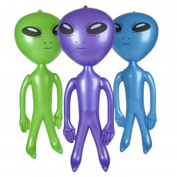 Inflatable Alien - 36 inch - Assorted Colors