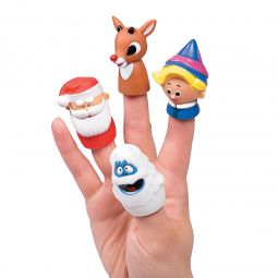 Rudolph The Red-Nose Reindeer® Finger Puppets - 24 Count