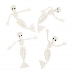 Bendable Mermaid Skeletons - 24 Count