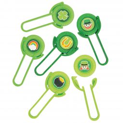 St. Patrick's Day Disc Launchers - 12 Count