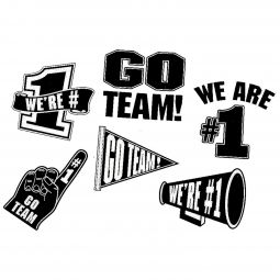 "Go Team!" Spirit Tattoos - 72 Count