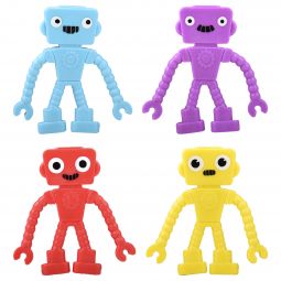 Mini Bendable Robots - 48 Count
