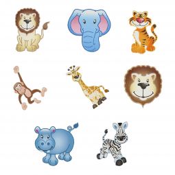 Zoo Animal Mini Tattoos - 144 Count