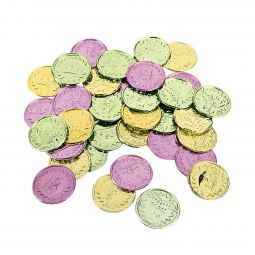 Mardi Gras Coins - 144 Count