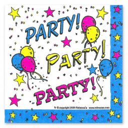 Star Party Luncheon Napkins - 1,000 Count