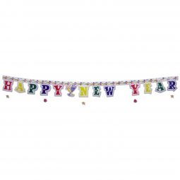 Hinged New Year Banner - 11 1/2 Feet