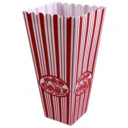 Plastic Popcorn Bucket - 8 Inch