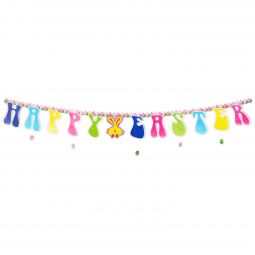 Happy Easter Hinged Banner - 10 Feet