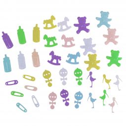 Baby Shapes Confetti - Multicolor