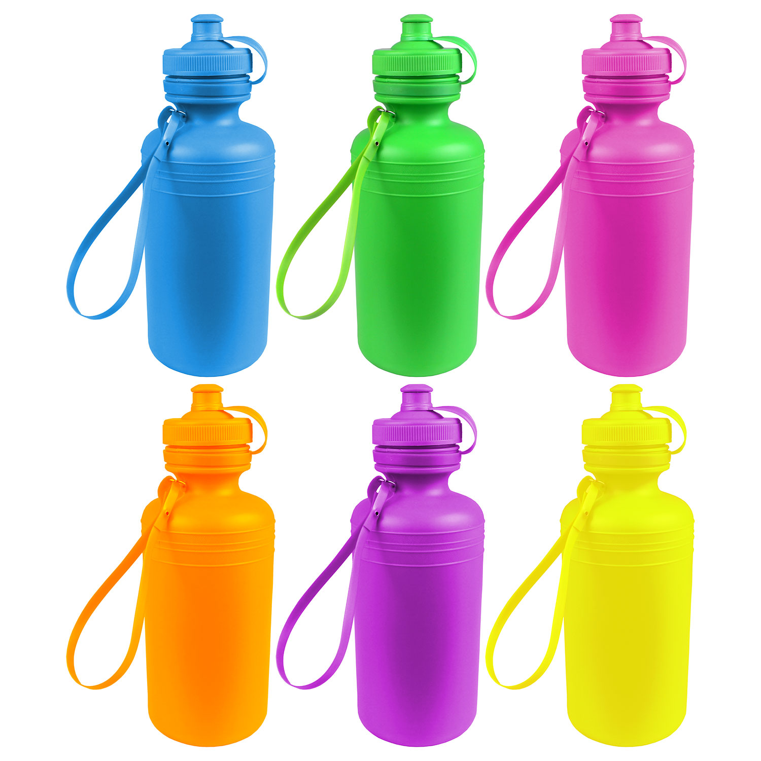24 Pack Bulk Water Bottles for Kids  Reusable Water Bottles 7.5 Inch Beach  Accessory, Holds 18 Ounces Of Drinks Neon Color Colors May Very (24 Bottle  Pack) - Yahoo Shopping
