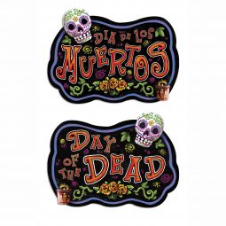 Day of the Dead Sign - Reversible