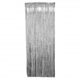 Silver Fringed Curtain