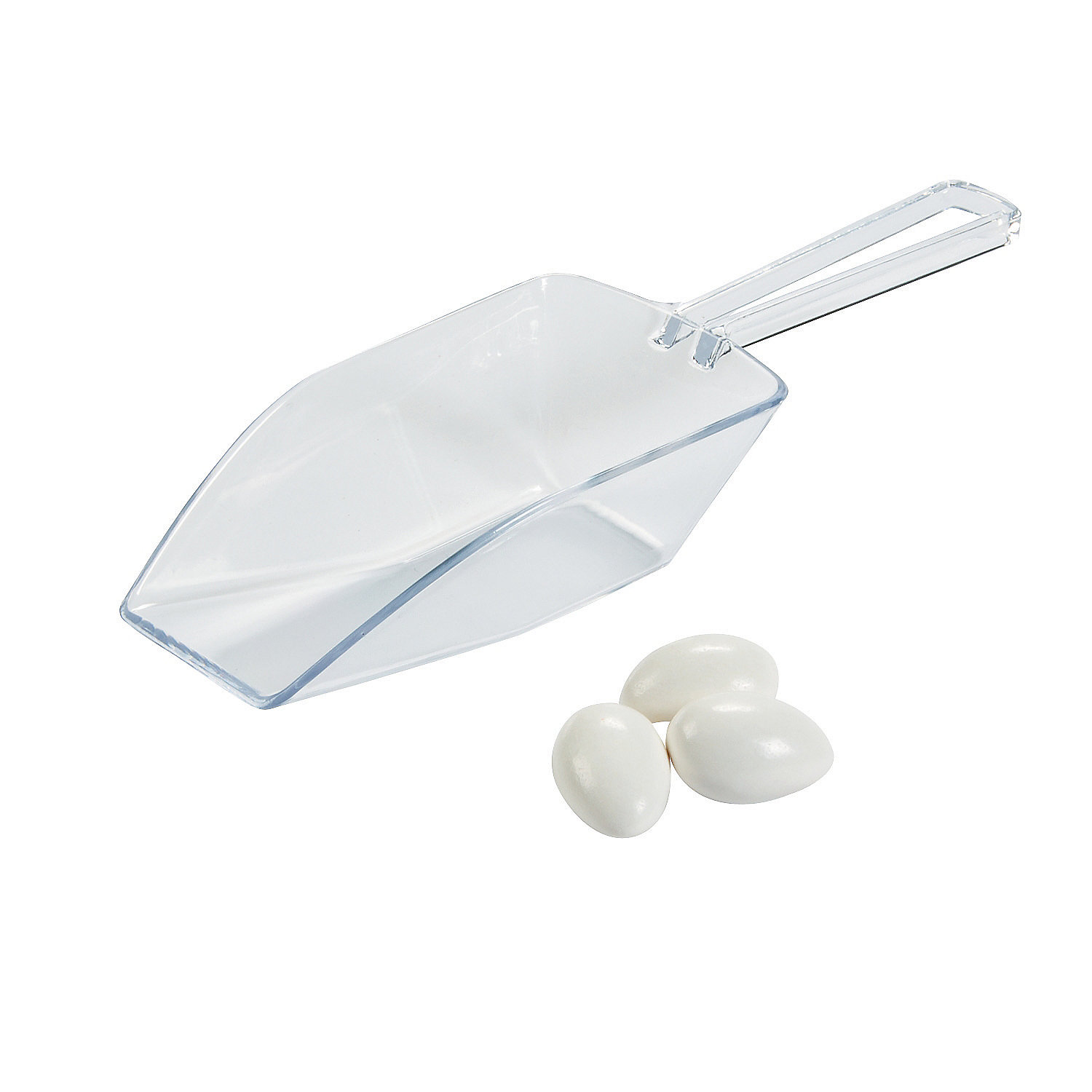 Clear Candy Scoop Set - 3 Piece