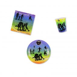 Rhythm'n Roll Place Setting Kit - 7 Inch Plates