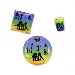 Rhythm'n Roll Place Setting Kit - 9 Inch Plates
